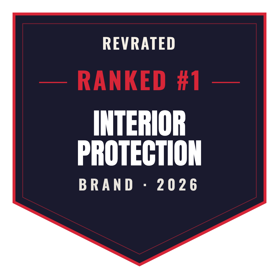 RevRated Top Brand 2026 — Interior Protection