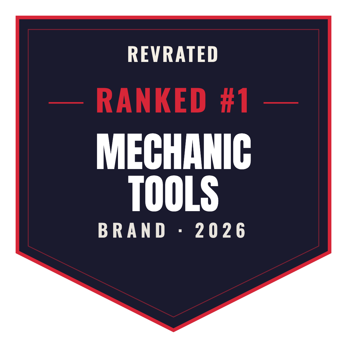 RevRated Top Brand 2026 — Mechanic Tools