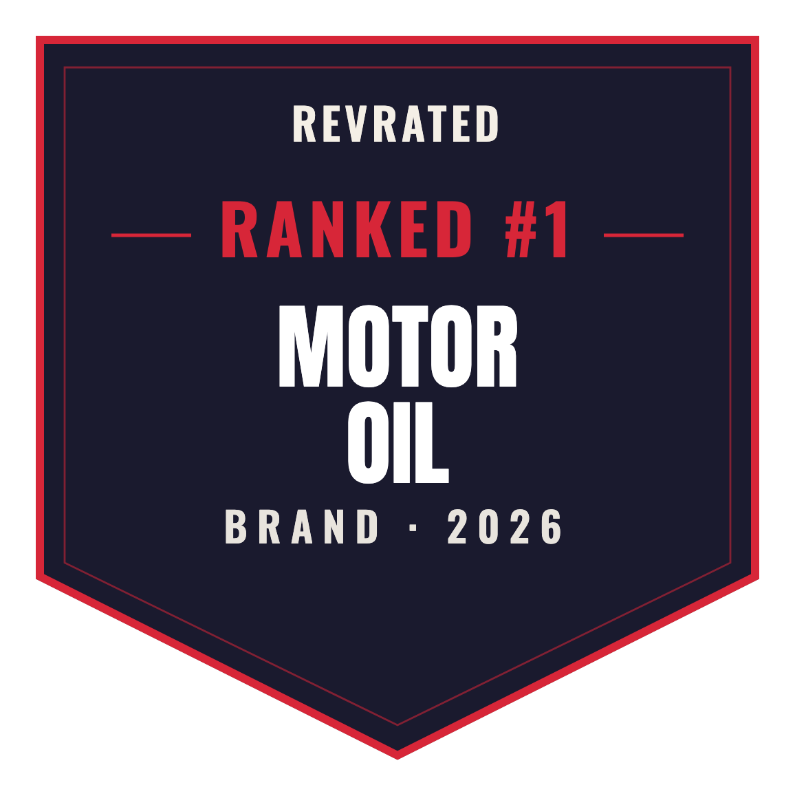 RevRated Top Brand 2026 — Motor Oil