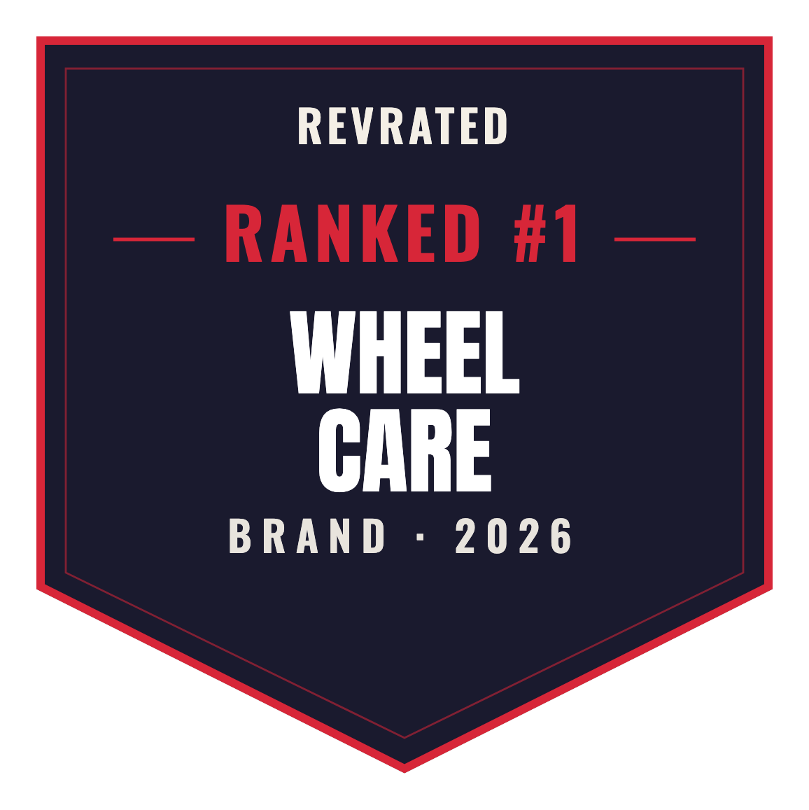 RevRated Top Brand 2026 — Wheel Care